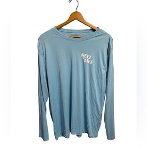 Reel Life Sun Defender XXL Light Weight Shirt "Moonlit‎ Dock Bass"